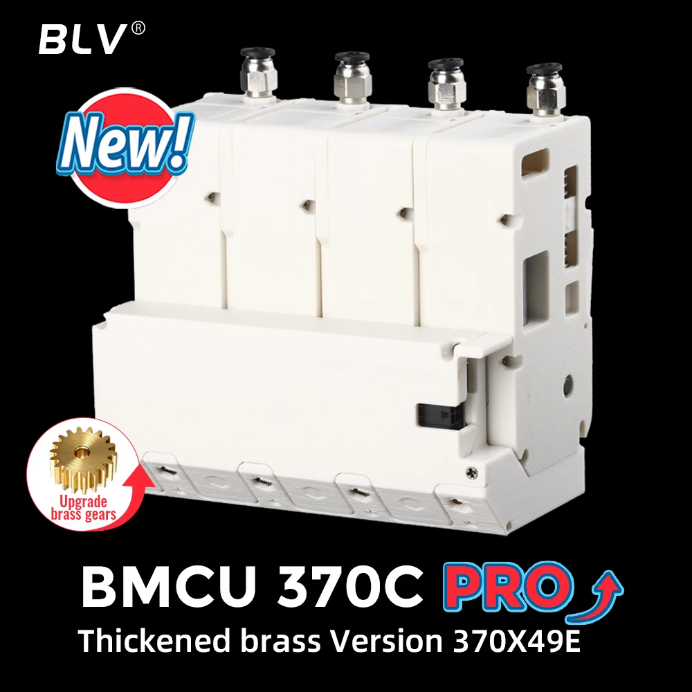 BLV® BMCU 370C Open Source AMS MMU Solutions AMS Lite 370 130 BMCU370 Support Auto Refill Farm Compatible A1 Mini