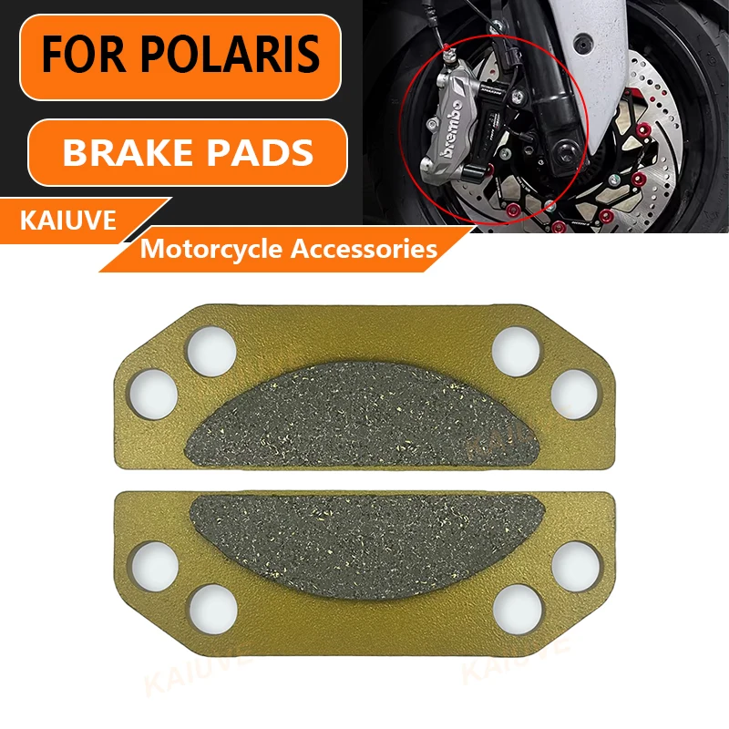 Motorcycle Rear Brake Pads For POLARIS Ranger Handbrake Pads Various Models 2005-2016 2008 2009 2010 2011 2012 2013 2014 2015