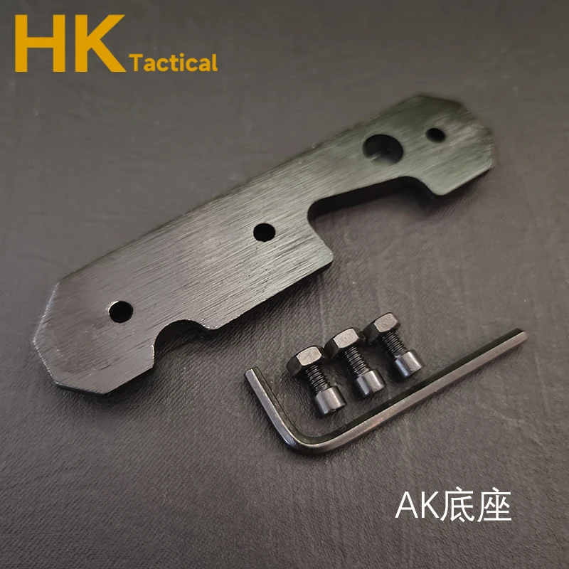 Aço Dovetail Side Plate Rail Scope Mount para Receptores Estampados Moído Aceita AK Side Mounts Hunting