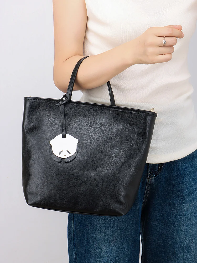 

Fashion And High-quality Vegetable Tanned Top Layer Cowhide Handbag With Large Capacity And Multifunctional Single Shoulder Bags