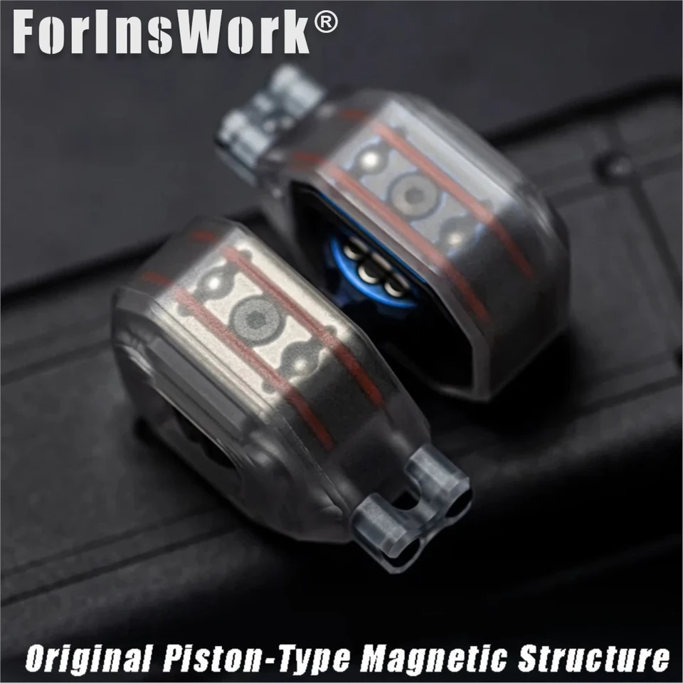 「正規品」AMMO Wormhole Ti製　フィジェットトイ　EDC AMMO CRACKER ファスナー開閉式 ローラー フィジェット パラグラフ