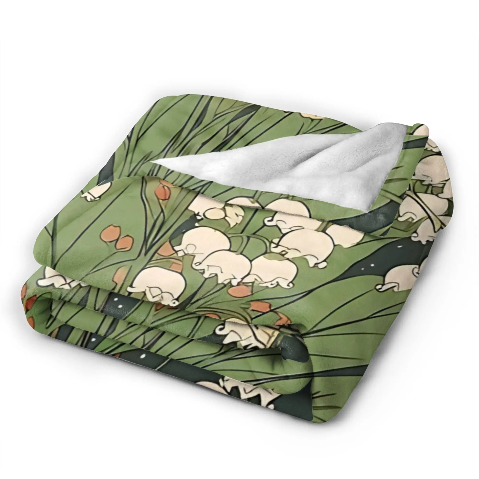 Flower Market  Warm Blankets  Kids Adult Plush Throw Blanket Fashion Couch Bed Flannel Bedspread Sofa Bed Cover