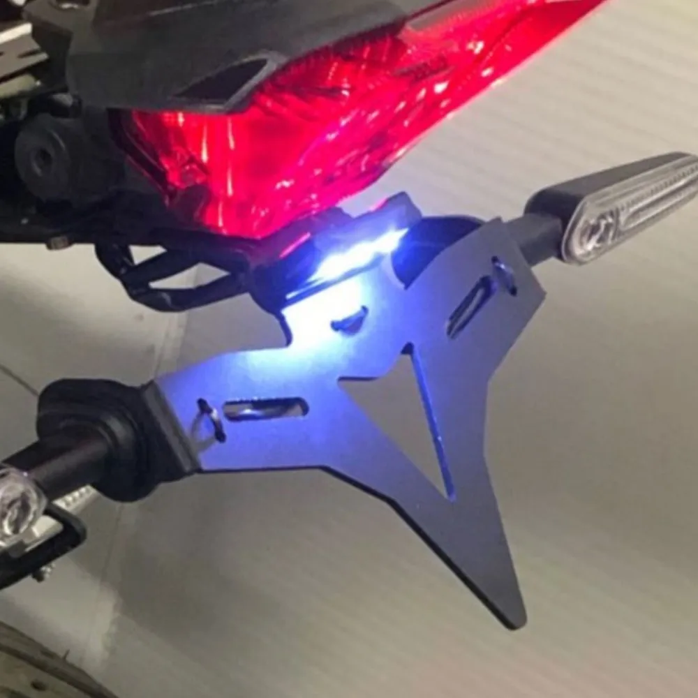 Motorcycles For Yamaha MT07 MT 07 2013 - 2024 2023 MT-07 YZF R7 FZ-07 License Plate Holder Tail Tidy Fender Eliminator Bracket
