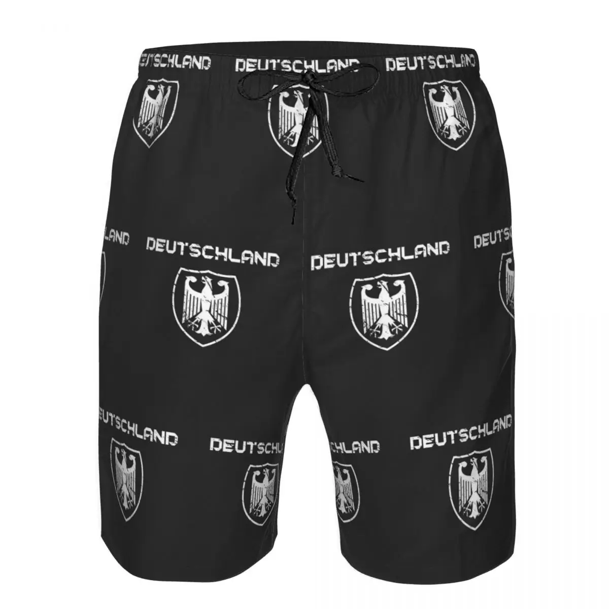 

German Eagle Trunks Beach Board Shorts Casual Quick Dry Swim Summer Men Pants