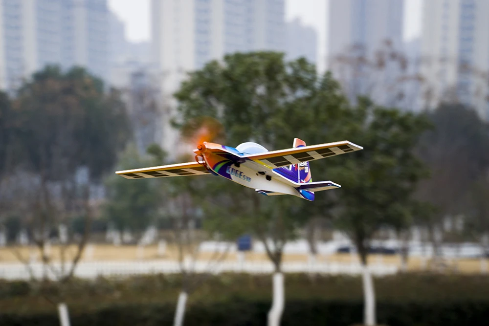 Echte Falke 3d fliegende Schaum pp rc Flugzeug xtreme Sport flugzeug Modell 710mm(28 ") Spannweite Kit Hobby Spielzeug leichteste Innen außen – Detail 14