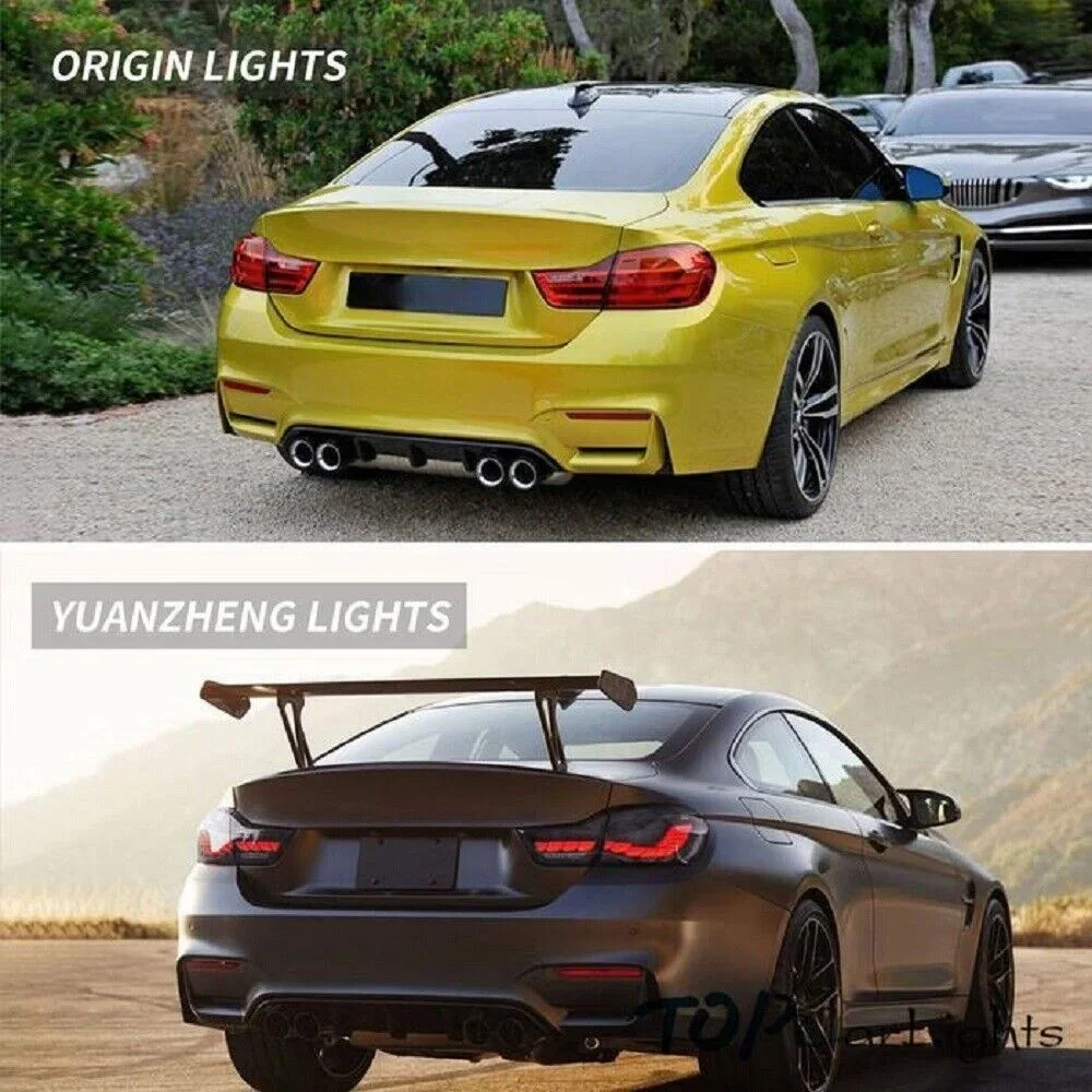 

Car LED Tail Light Accessories For BMW M4 F82 F83 F32 F33 F36 2014-2020 Auto Rear Fog DRL Brake Turn Signal Lamp Plug and Play