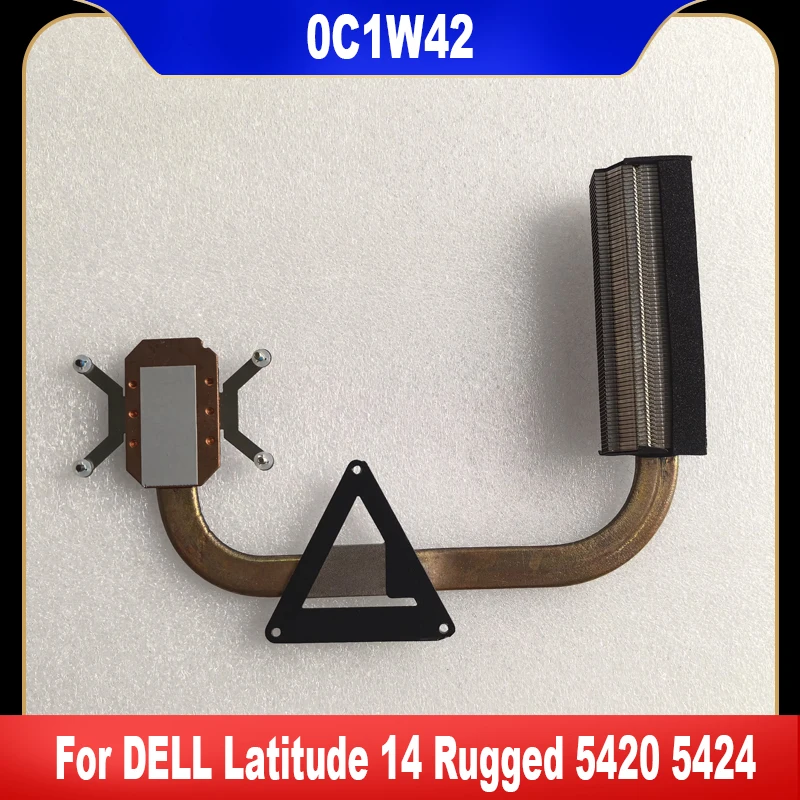 

0C1W42 Новый оригинальный для DELL Latitude 14, прочный 5420 5424, вентилятор охлаждения процессора, радиатор, медная трубка CN-0C1W42 C1W42, быстрая доставка