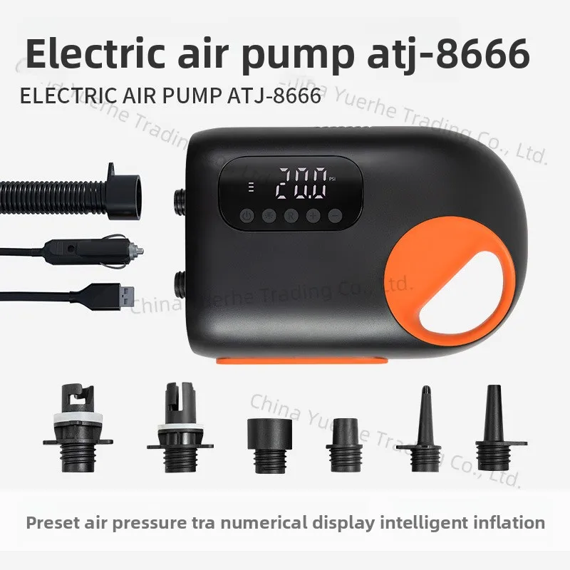 

Lithium battery electric air pump kayak paddle board tent mattress assault boat fishing boat SUP power storage charging pump