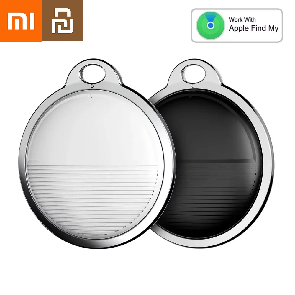 

Xiaomi Youpin Mini GPS Tracker For Apple iOS System Find My APP Tag Wallet Finder bike Bag Loss Tracker Smart Bluetooth Locator
