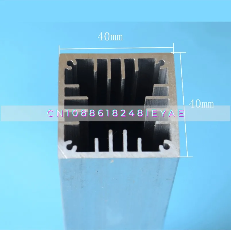 40X40 Wind Tunnel Radiator 4CM Fan Matching Wind Tunnel Radiator, The Length Can Be Customized Arbitrarily