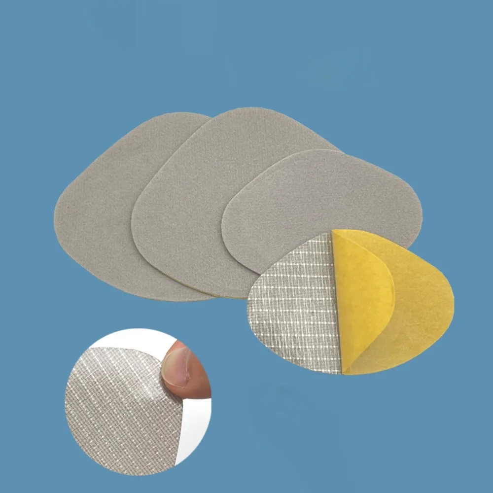 4pcs/6pcs Self-adhesive Sports Shoes Patches Microfiber Leather Heel Insole Vamp Repair Hole Patch Adhesive Patch Sports Shoes
