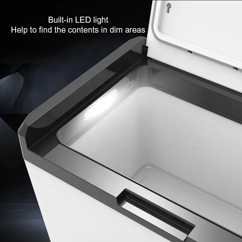 25L APP Controle Carro Geladeira 12V Portátil Geladeira Carro Auto 12V DC Cooler para Caminhão Barco Festa Camping