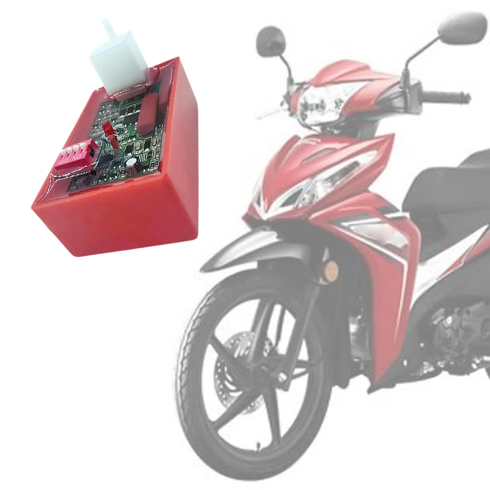 Easy Installation Motorbike CDI Starter Box Adjustable 5 Pin Plug Ignition System Spare Part for DREAM WAVE100 Repair