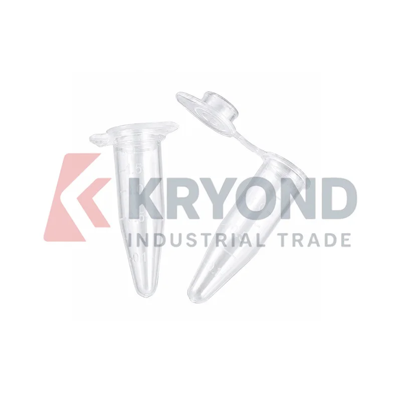 Plastic Cryovial Screw Cap Gasket Standable 1.5mL 500pcs Diameter 10mm Height 41mm Laboratory Sample Container Research Series