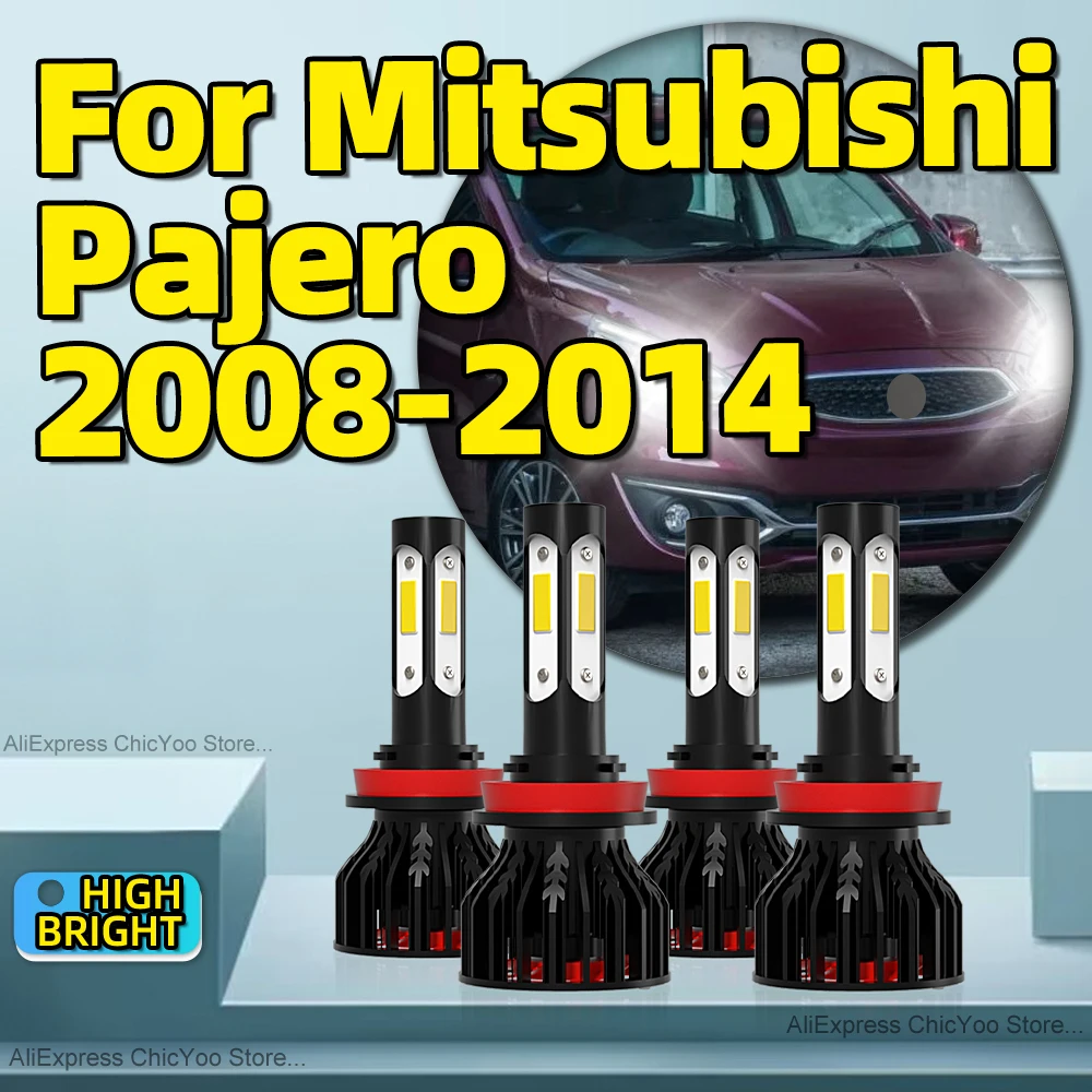 

2/4 шт., Автомобильные светодиодные лампы 180 Вт 2008 лм H11 H9