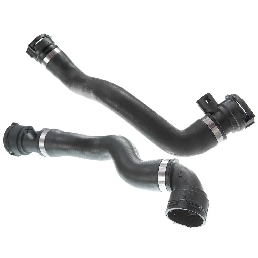 2Pc Engine Radiator Coolant Hose Upper & Lower 11531705223 11531705224 for BMW E39 525i 528i 530i 1999 2000 2001 2002 2003