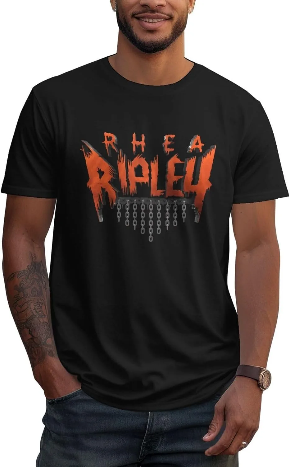 

Rhea Ripley Merch 2025 Tee Merch T-shirt Men Short Sleeve Funny Tee Unisex Tops Oversized Summer T shirts Young Cool Tops