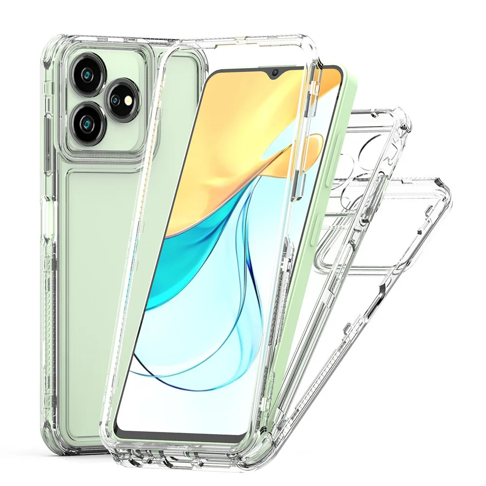 For ZTE Axon 50 Lite Luxury Full PMMA + TPU Cover three-in-one Case For ZTE Axon 50Lite Axon50 Lite Protective Phone Case