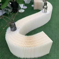 Free Form Folding Roman Column Ornaments Party Road Arrangement Wedding Props Stage Origami  Pillar Cake Dessert Table