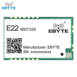868/915MHz 2W LoRa Wireless Module EBYTE E22-900T33S Relay Networking 16KM Long Distance LBT RSSI SMD Module