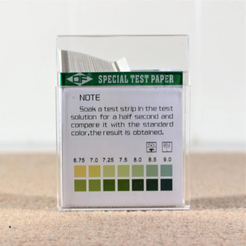 100 Strips PH 4.5-9.0 Lab Litmus Test Paper PH Strip Alkaline Acid Water Liquid Aquarium Universal Special Indicator Paper A3