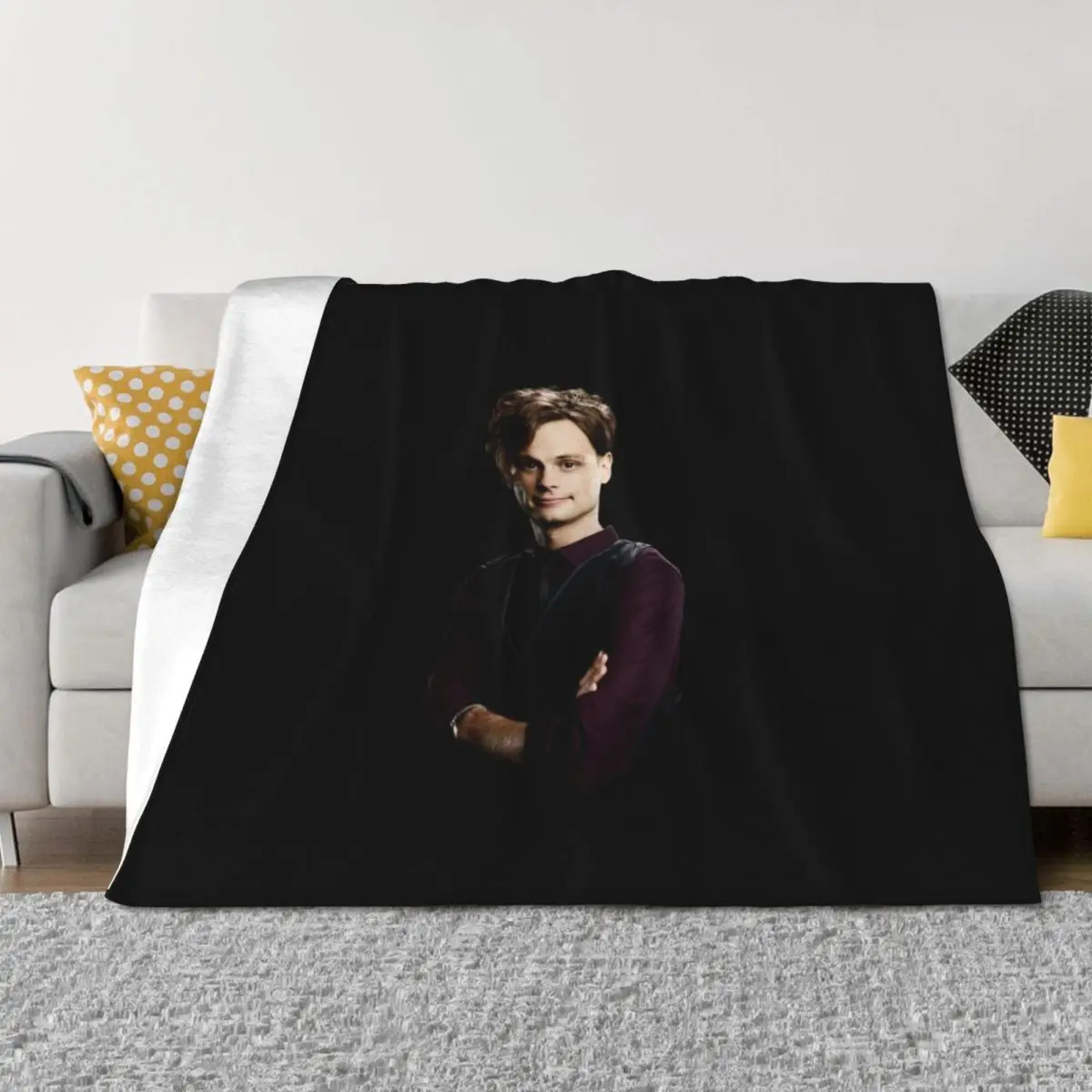 

spencer reid Throw Blanket Summer Beddings Blankets For Bed Thins blankets ands Blankets