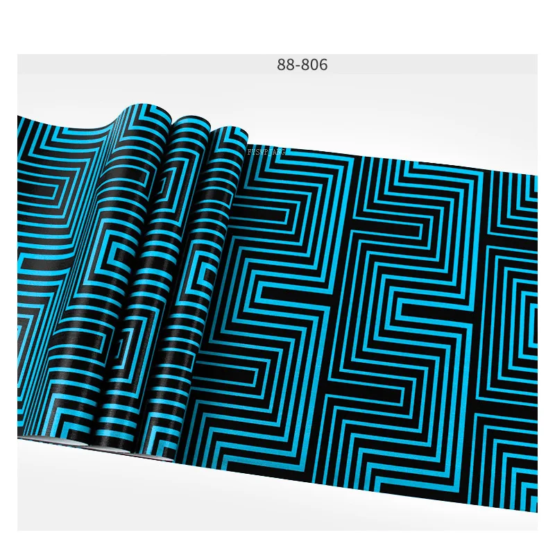 KTV Theme Box Wallpaper Golden 3D Corridor Flash Background Wall Bar Wall Cloth Bedroom Living Room Home Decoration Wall Sticker