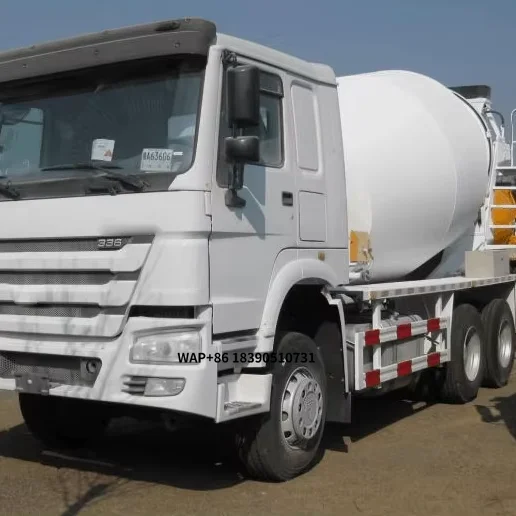 Heavy-Duty Concrete Mixer Truck - SY310C-6W 10m³ Capacity
