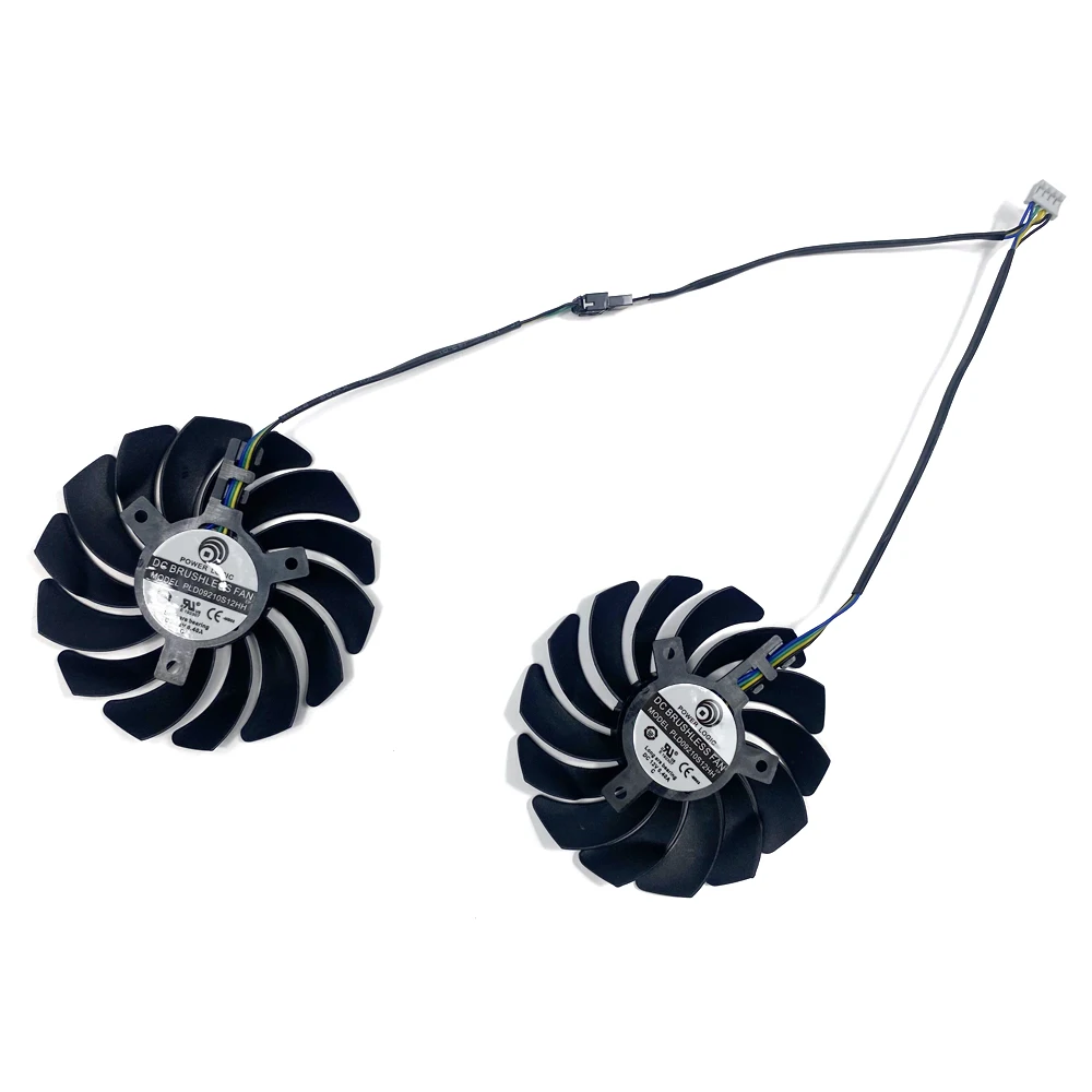 Koelventilator 87Mm Pld09210s12hh 4pin Rx5600 Rx5700 Koeler Ventilator Voor Msi Radeon Rx 5600 5700 Xt Mech Oc Grafische Videokaart Gpu Fan