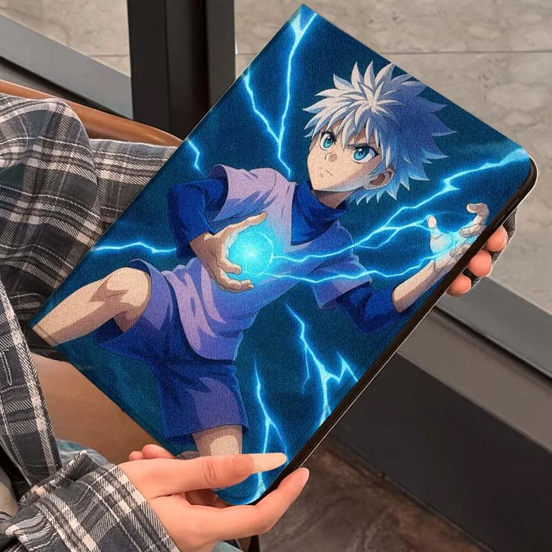 هنتر x هنتر كول أنيمي ل ممن لهم الوسادة 2 3 4 Neo Air SE X Pro 10.36 11 11.4 11.61 12.1 13.2 بوصة 2025 حافظة كمبيوتر لوحي قابلة للطي #2