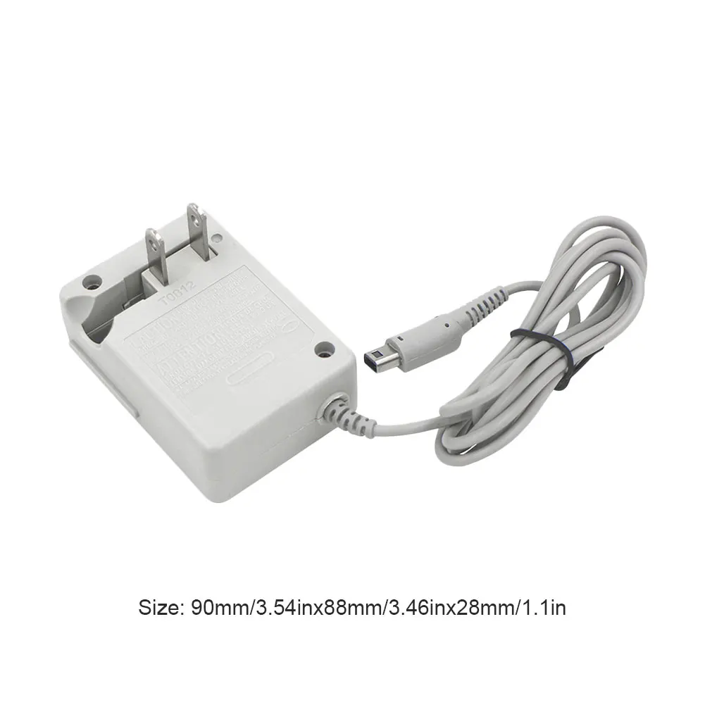 AC110V-240V US Power Adapter Met Opvouwbare Prong EU Plug Lader Voeding Oplaadadapters Voor 3DS/NIEUWE 3DS XL/NDSI