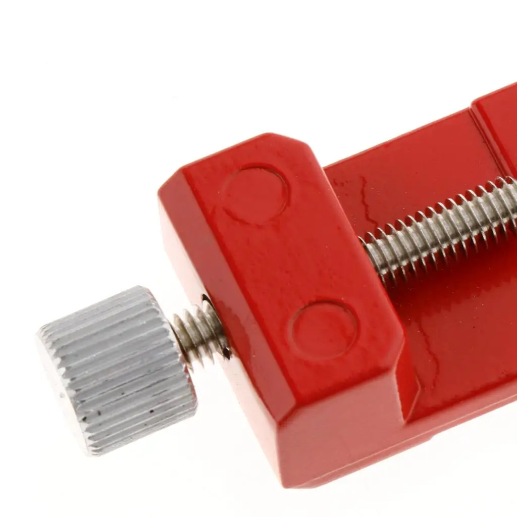 Sturdy Alloy Watch Repair Tool Kit Watch Band Shortening Tool Bench for Watch Bracelet Adjustment and Pin Removal