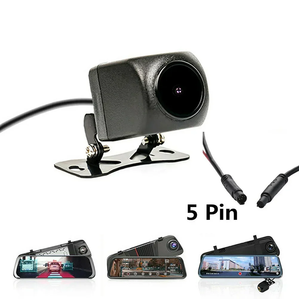720P Motorlu Taşıt Kamerası 170 °   Araba DVR Arka Görüş Kamerası NTSC/PAL 5 Pin Araba Kaydedici AHD H65 Yüksek Çözünürlüklü Çip Cam Lens