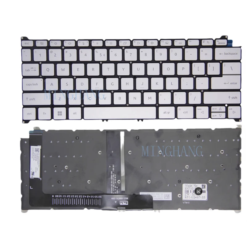 

M New for acer SF314-512 SF314-59/71 N21H3 N21C2 SFX14 keyboard blacklight silver