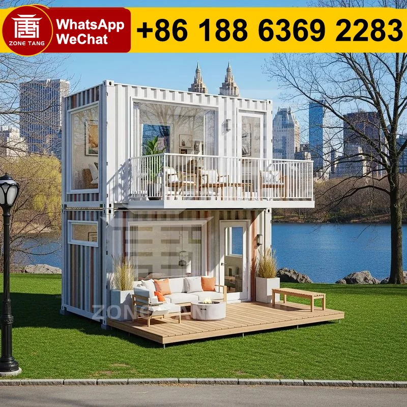 

Домашний разработчик Bungalow, двойной широкий производитель, удобные модульные домики, плоский пакет, домашний предварительно запечатанный дом, мобильность, сделай сам