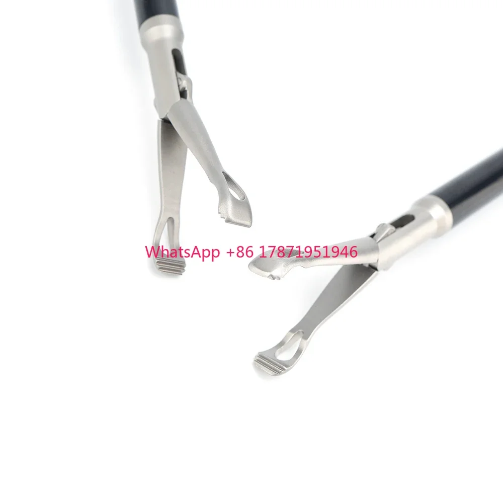 CHINA Manufactured 5mm Cholecystic Forceps And Gallbladder Graspers With Black Handle For Laparoscopic Surgical Instrument