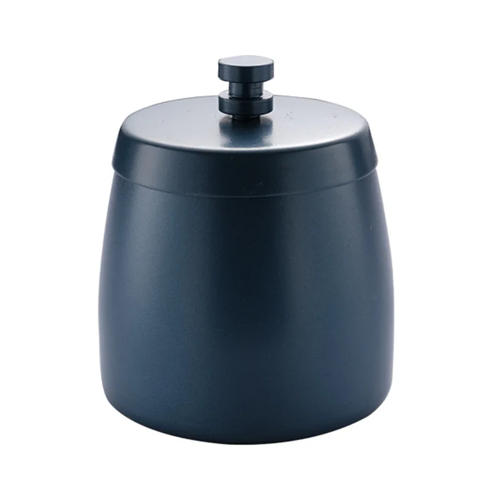 

Soot Collector with Secure Lid Stainless Steel for Indoor Outdoor Use Windproof Ash Container for Patio Garden