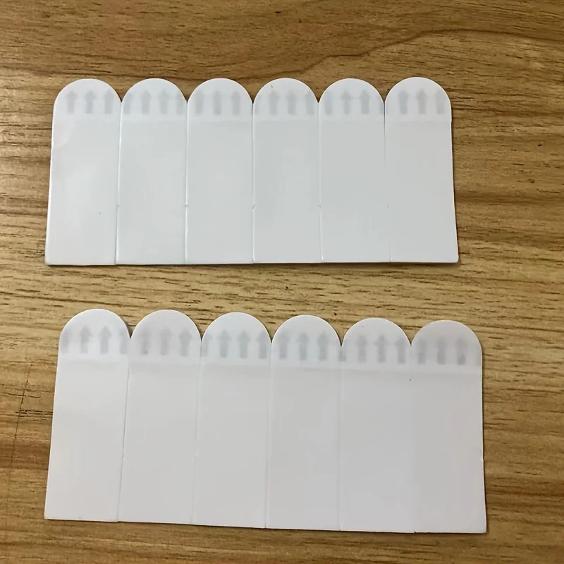 12Pcs no drilling hanging picture strip, double-sided adhesive wall installation tape, suitable for small picture frames