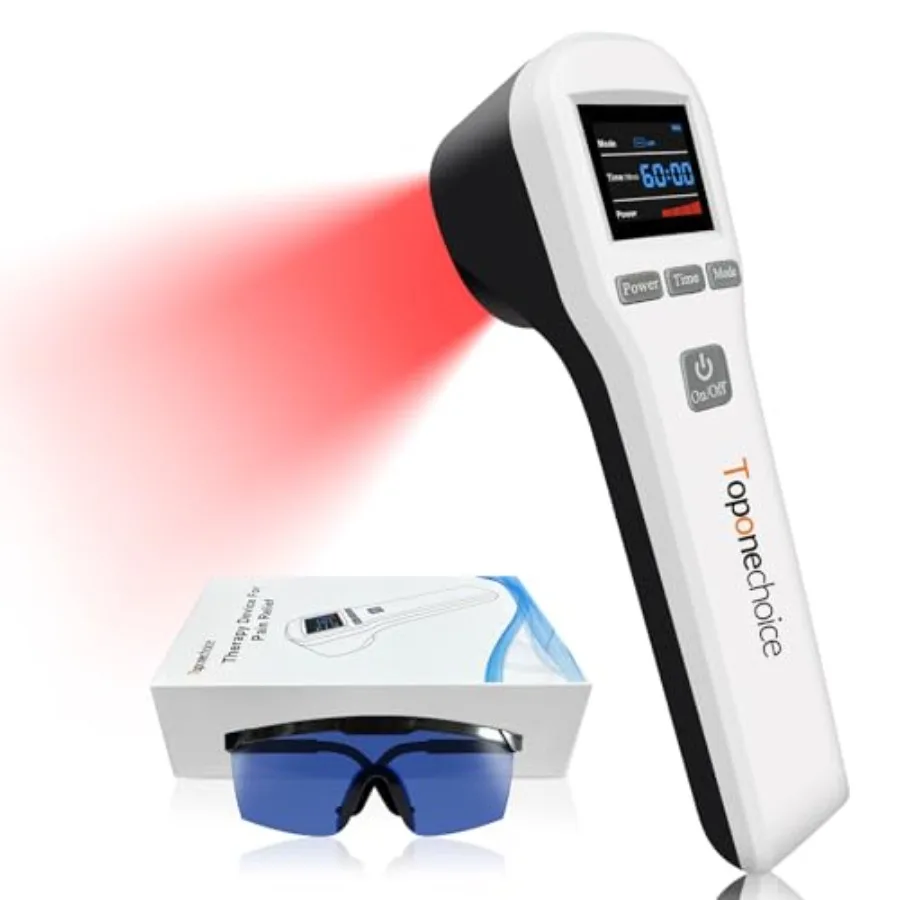 

Портативный прибор для светотерапии (красный и ближний инфракрасный свет) для снятия боли в теле, 16x650нм+2x860нм+2x940нм, для плеч и шеи