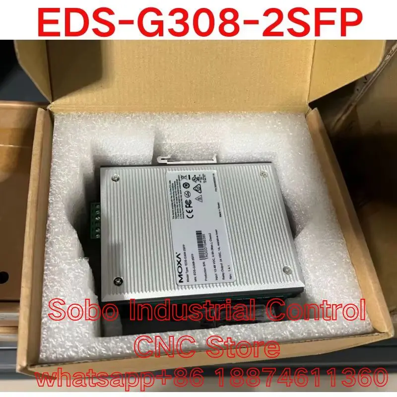 

New Moxa Switch EDS-G308-2SFP Fast Shipping