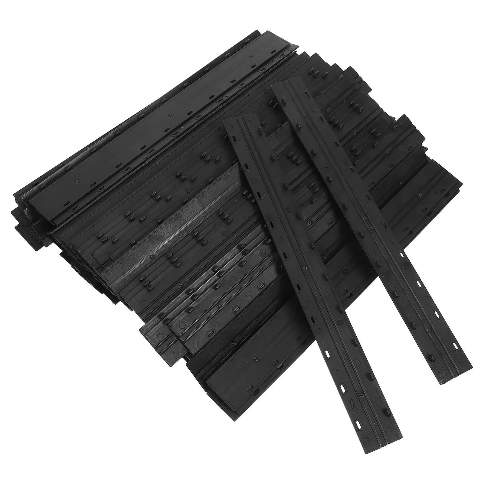 100pcs-paper-organizing-fasteners-black-plastic-file-clips-stable-binding-bars-office-document-binding-strips-report-cover-slide