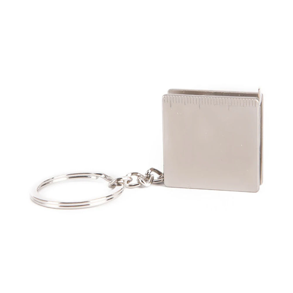 

Для домашних задач, миниатюрная линейка с лентой, брелок для ключей, линейка 70-80 см, компактная линейка из нержавеющей стали, карманная линейка