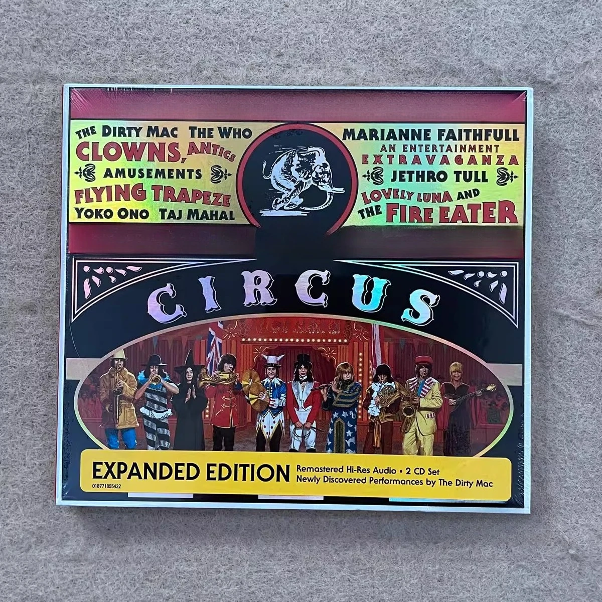 

Rock and Roll Circus Expanded Edition 2CD Remastered Classic Rock Music CD Album Stones