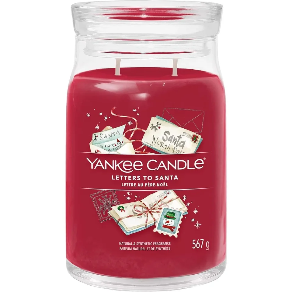 Yankee Candle Letters to Santa Claus Large Jar
