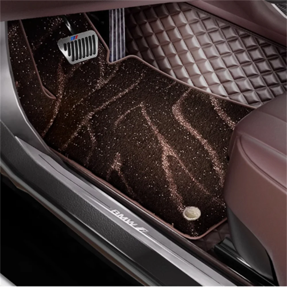 

5D Custom Car Floor Mats For Nissan XTrail Rogue X-Trail Auto Carpets Double Layer Foot Coche Accessories Floor Liners Blanket