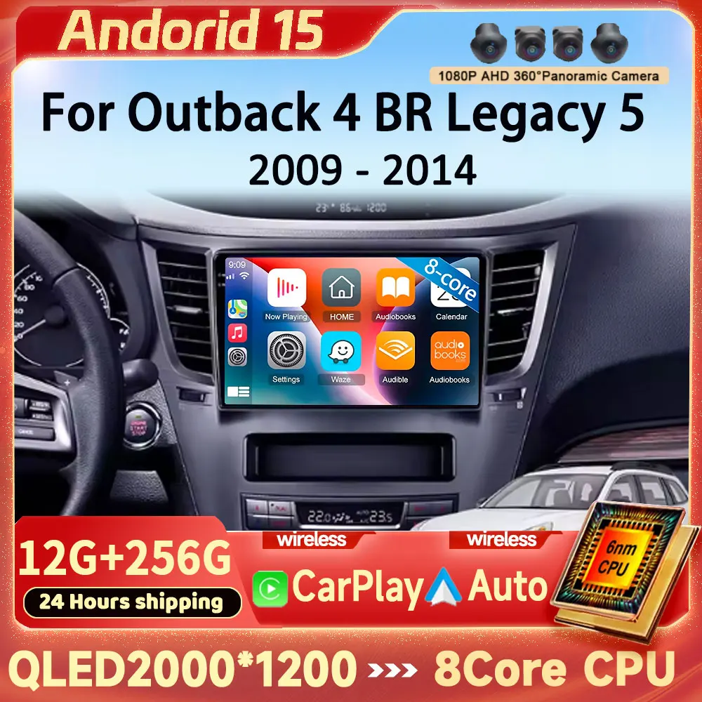 

2K For Subaru Outback 4 BR Legacy 5 2009 - 2014 Left hand drive Multimedia Video Player Car Radio Navigation stereo GPS Android