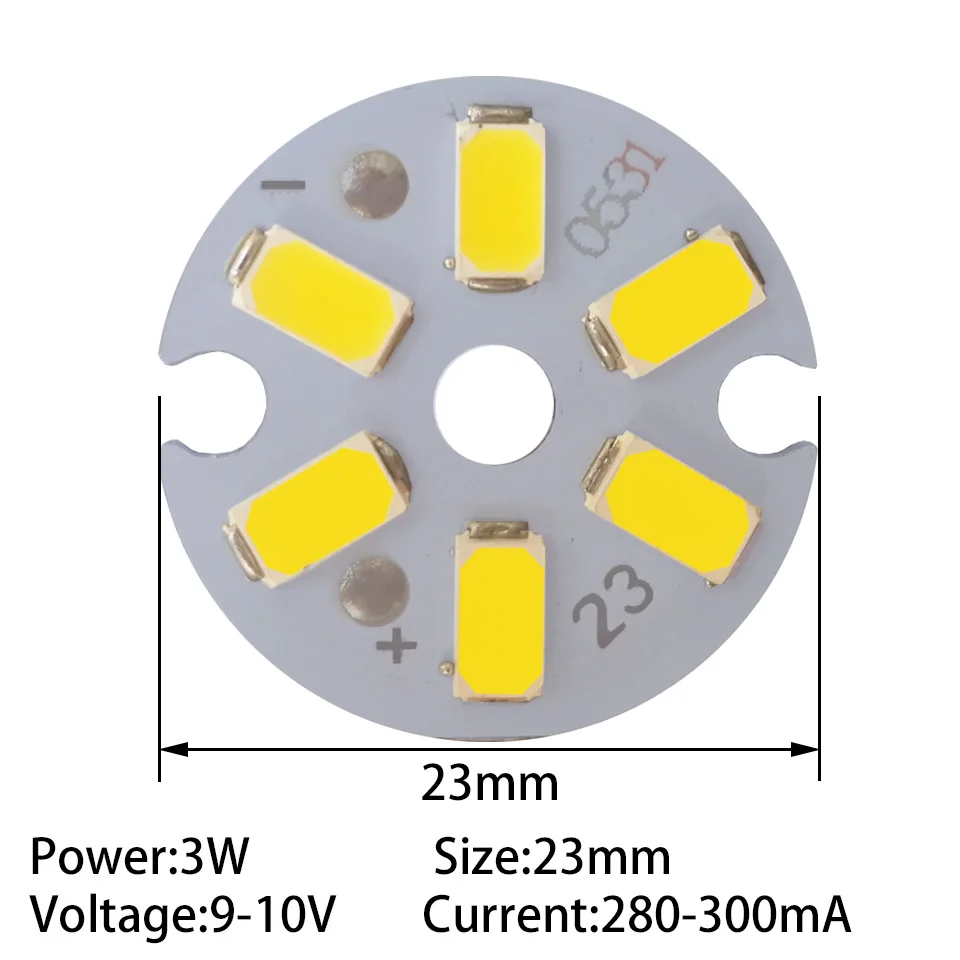 3W 23mm 32mm 40mm 44mm Super Bright Light Beads LED Emitting Diode SMD5730 Lamp Panel LED Board White Warm White Bulb Chip