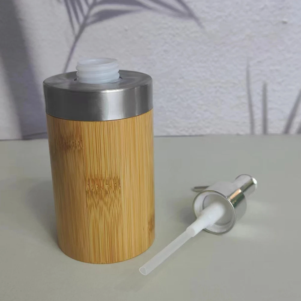 

Portable Press Pump Bottle for Liquid Soap Shampoo Body Wash Hand Large Mouth Dispenser for Home Hotel