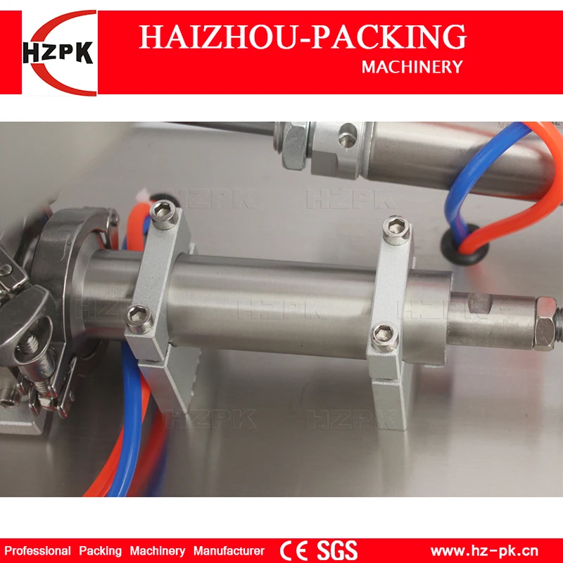 HZPK Small Volume Liquid and Paste Filling Machine Food Grade 304 Stainless Steel 3-20ml Packaging Ketchup Honey Cream Shampoo