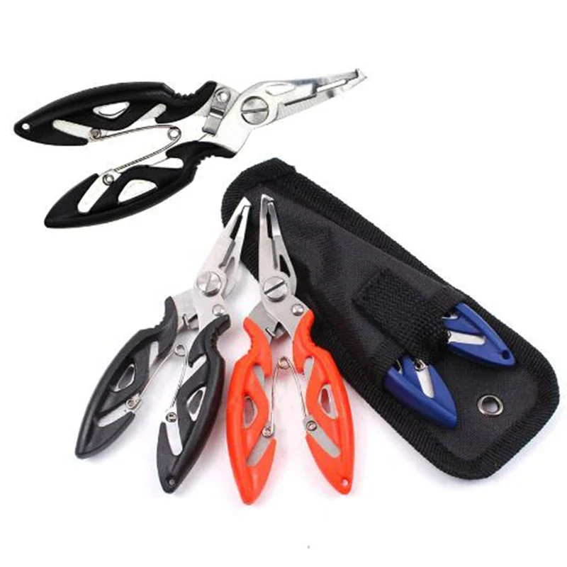 OUTKIT 1Pcs Stainless Steel Fishing Scissors Line Cutter Lure Bait Remove Hook Tackle Tool Kits Accessories